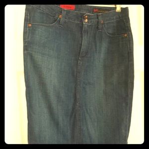 PRICE DROP AG denim skirt